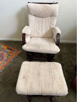 Rocker chair with footrest