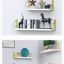 three tier wall shelves