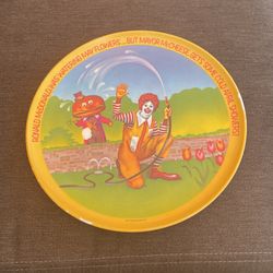Vintage McDonald’s Plate