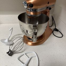 KitchenAid Custom Metallic Satin Copper Mixer