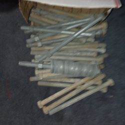 Galvanized 1/2 Inch X 10 Bolts 