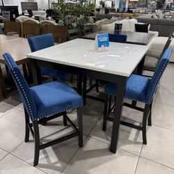 5pc Counter Height Set 💙