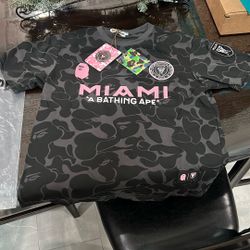 Miami Fc X Bape Shirt 