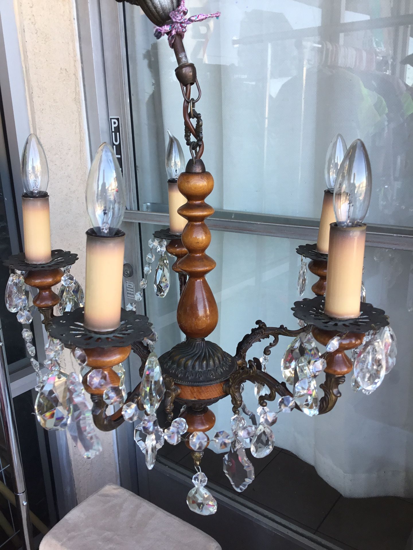 Antique chandelier new very nice