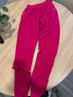 NUX Active Sunday Sweat Joggers – Berry Pink – Small – NWT