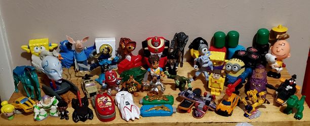 Vintage Toy Collection! Over 70 Toys! Good Condition! 