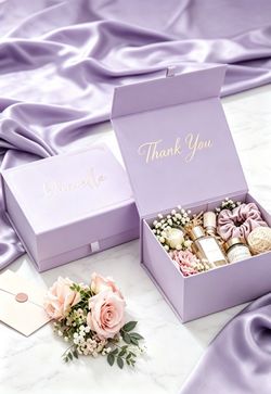 Personalized Lavender Gift Box