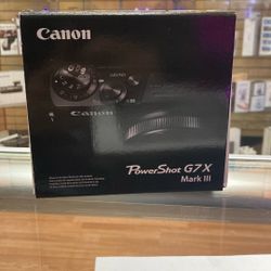 Canon PowerShot G7X Mark III