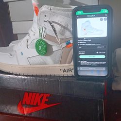 Jordan 1 Offwhite Euro (Size 10) Best Deal!!!