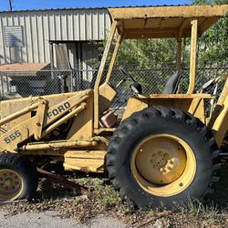 Ford 555 Backhoe Early 80S Project Not Running 