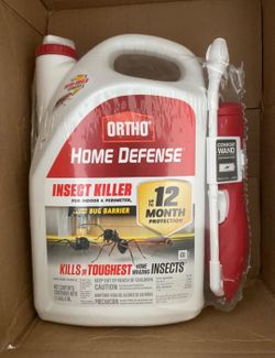 Ortho Home Defense Insect Killer for Indoor and Perimeter2 with Comfort Wand - Ready-To-Use Bug Spray, Kills Ants, Cockroaches & Spider's