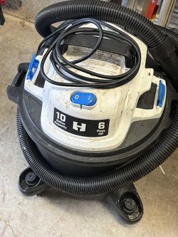 HART 10-Gallon 6 HP Wet/Dry Shop Vac – Heavy Duty