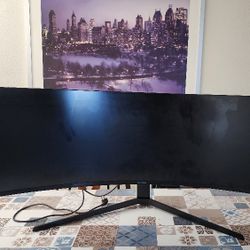 Samsung 49" Odyssey G9 32:9 240 Hz Curved HDR G-SYNC VA Gaming Monitor