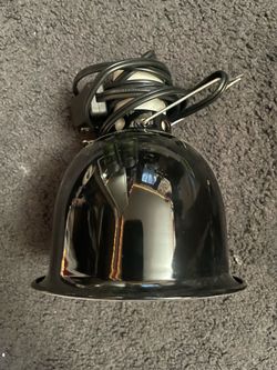 Black Chrome Heat Lamp