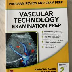 Vascular Technology Prep