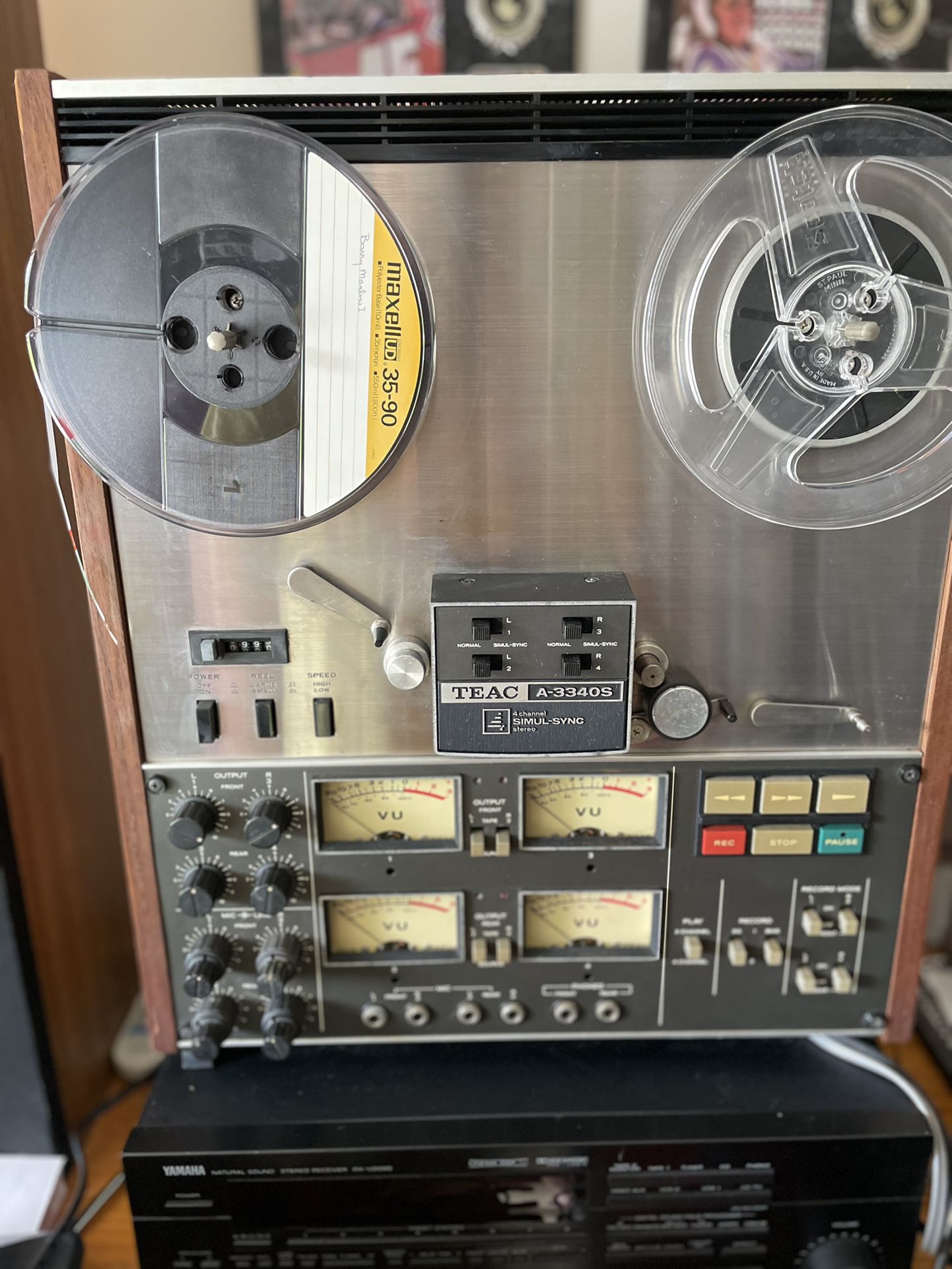 Teac A3340s  Reel To Reel Recorder