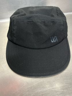 VRST Enthusiast Cap Men's OSFM Black 5-Panel Adjustable Performance Hat - EUC