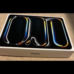iPad Pro 13 Inches ,M4 Chip , 2024 Model 256gb WiFi . Space Black  A2925. MVX23LL/A