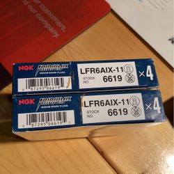 NGK IRIDIUM SPARK PLUGS- New In Box 