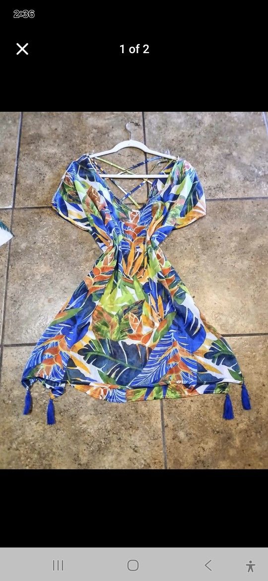 Tropical Kona Swimsuit Cover Up
