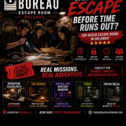 The Bureau Escape Room Tickets