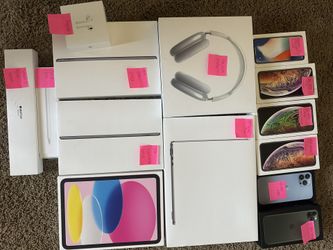 Empty Apple Boxes Only – No Devices Included