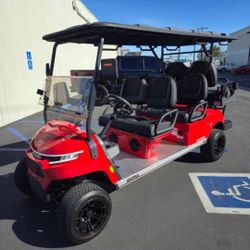 2026 Voyager Patriot 6-Passenger Non-Lifted 72-Volt Lithium Street Legal LSV Golf Cart