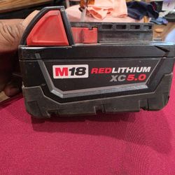 5.0 Milwaukee Battery