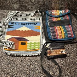 South American Labeled Bags/money Pouch (3)