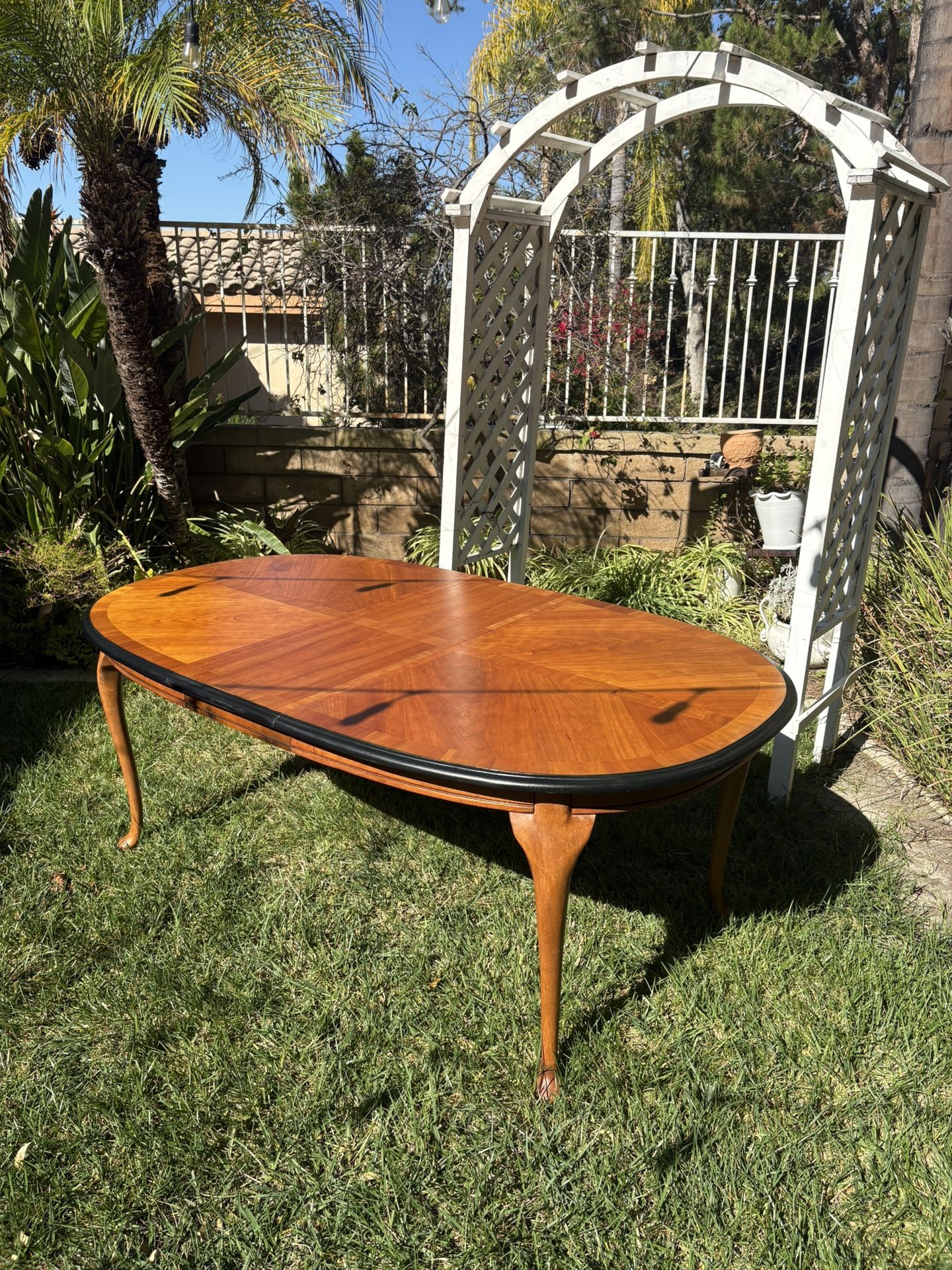 Vintage Wood Dining Table