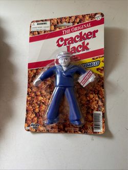 Cracker Jack 1995 the Bendable Gordy Toy 6”x9” Unopened Vtg Collectibles