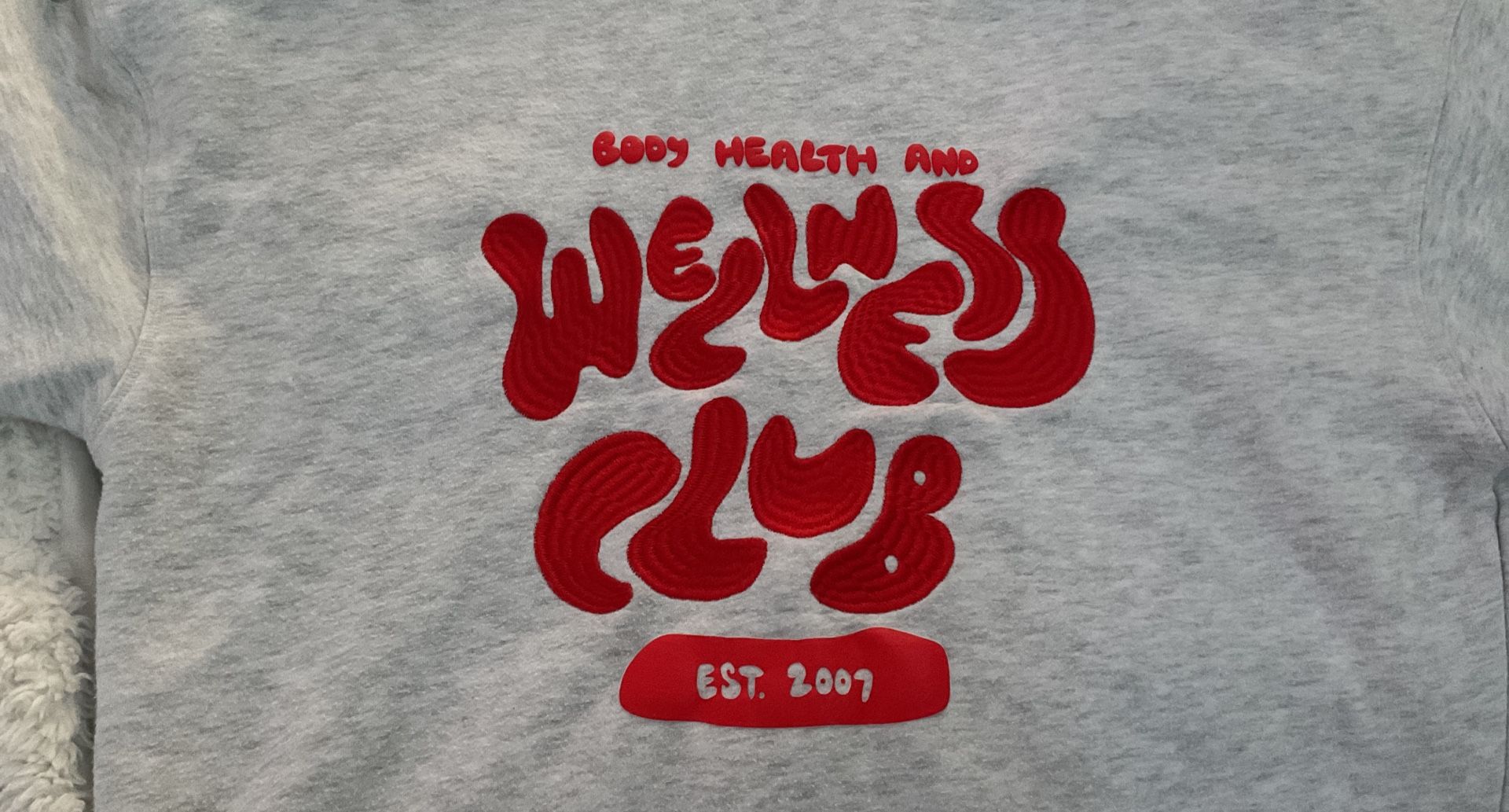 wellness club hoodie