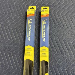 Michelin Wiper Blades 20” Windshield Rain Wipers New $5 Each