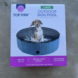 New Large Outdoor Dog Pool