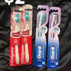Oral B / Colgate Toothbrushes 