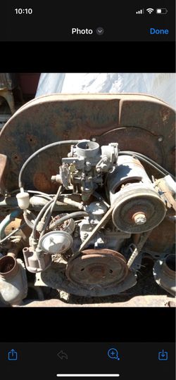 Two Volkswagen engines not sure of year I think they are early 1970s
