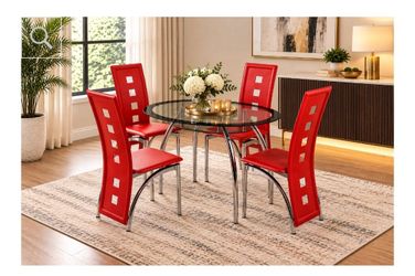 Juego de comedor elegante