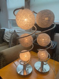 Set of 2 table lamps