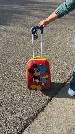 Kids Mickey Mouse Travel Bag (2 For $30