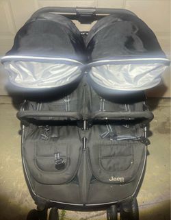 Used Jeep destination double stroller (read description)