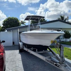 1998 ANGLER BOAT 150HP YAMAHA