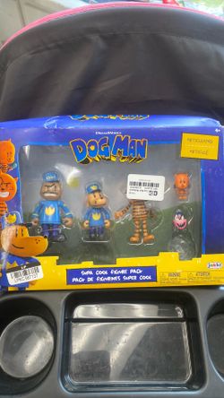 Dog man figure pack