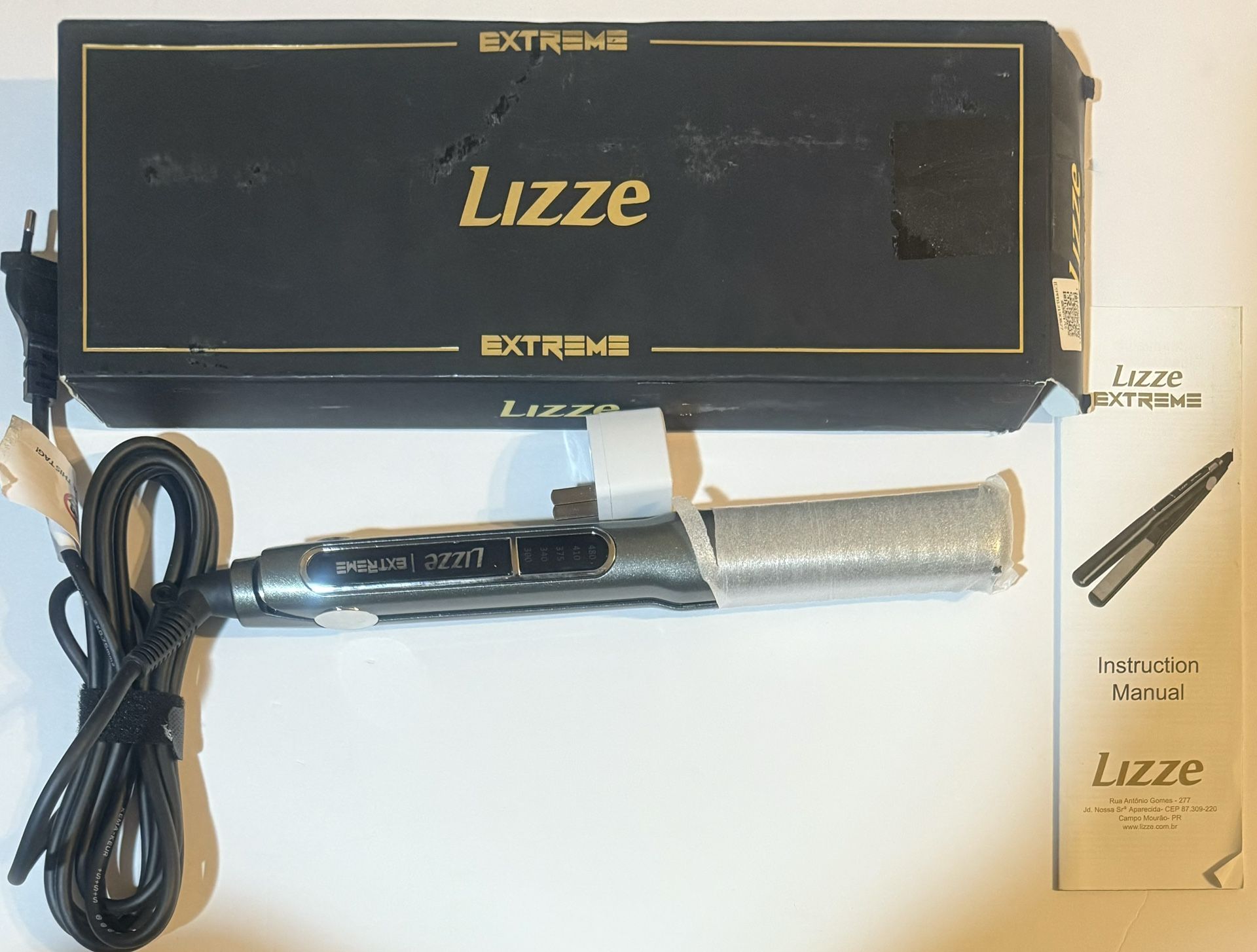Lizze Extreme Professional Slim 480ºF Professional Titanium Straightener