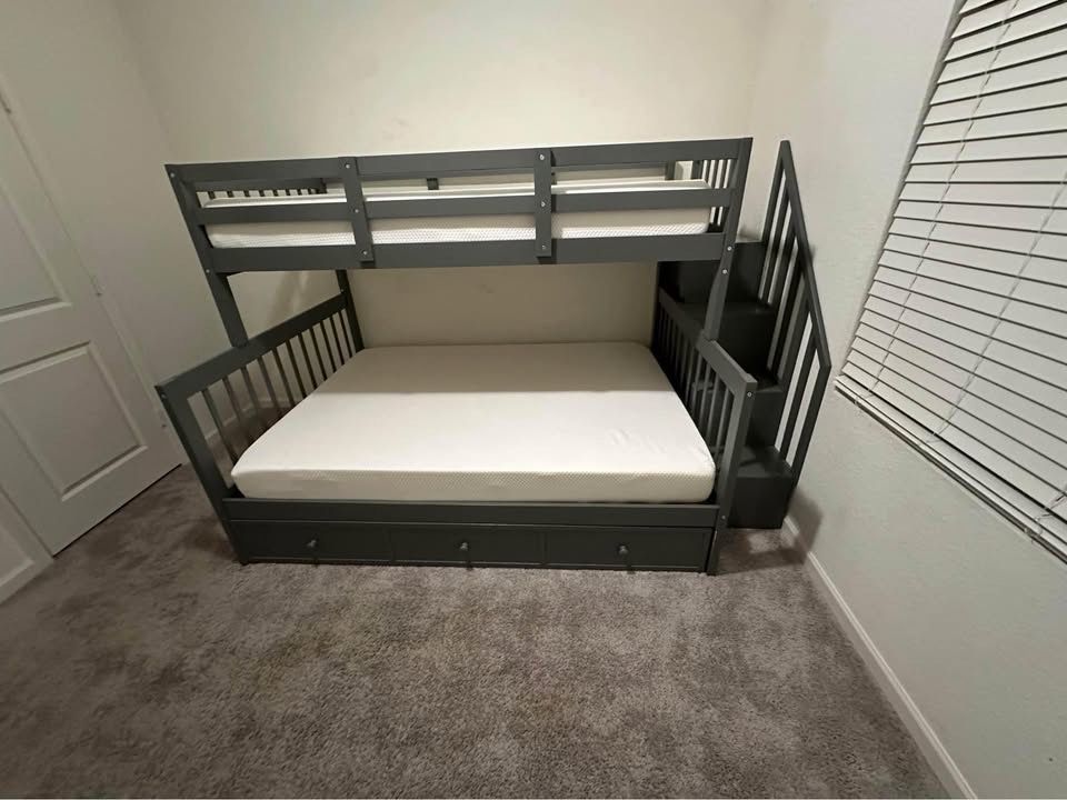 (SAME DAY DELIVERY) Bunk Beds With Storage