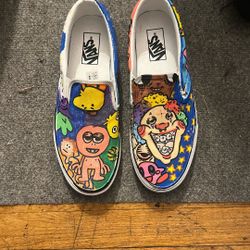 Customs Made Vans Size 8.5