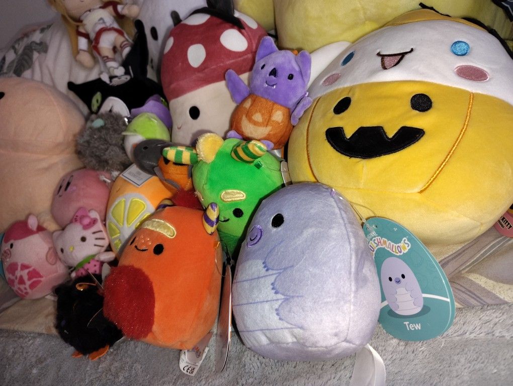 Squishmallows Assorted Sizes And Characters