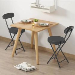 Padded Folding Stools - Brand New (In Box)