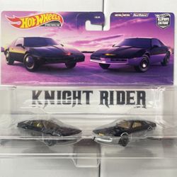 HOT WHEELS Knight Rider K.I.T.T. K.A.R.R. Car Culture 2