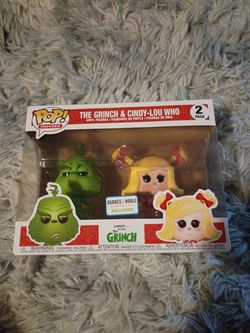 The Grinch & Cindy-Lou who Funko Pop 2 pack