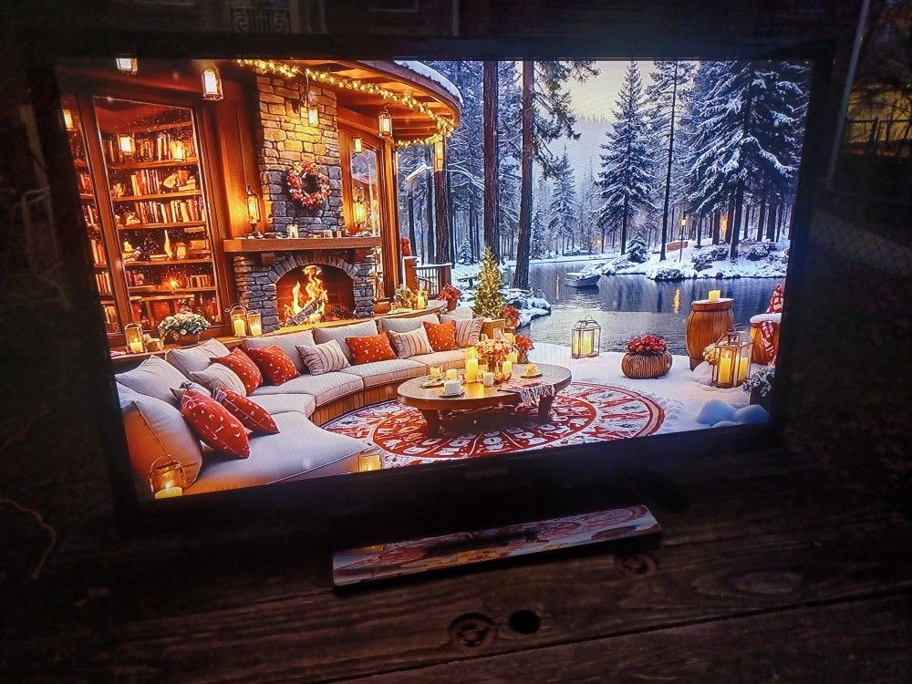 32" SAMSUNG 1080P HDTV WITH ROKU REMOTE CONTROL $100 FINAL PRICE